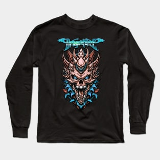 DF Dragon Skull Head II Long Sleeve T-Shirt